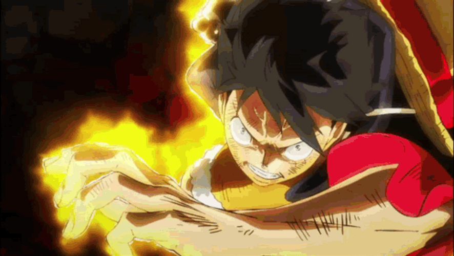Surpass The Emperor Luffy Vs Kaido GIF