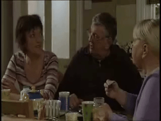 Surprise Eating Jack Duckworth GIF