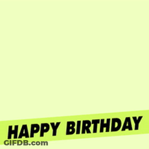 Surprise Happy Birthday Flowers GIF