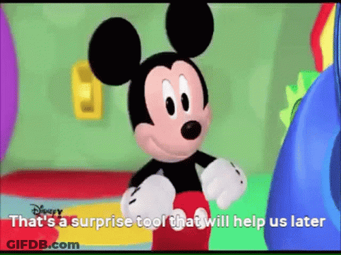 Surprise It's Me Birthday Wishes Card GIF