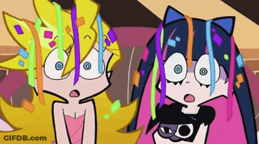 Surprise Panty And Stocking GIF