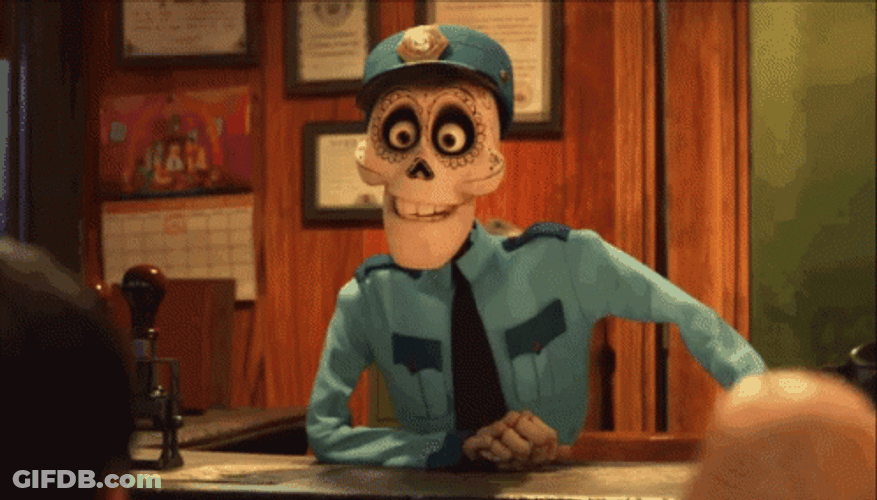 Surprise Shocked Jaw Drop Arrival Agent GIF