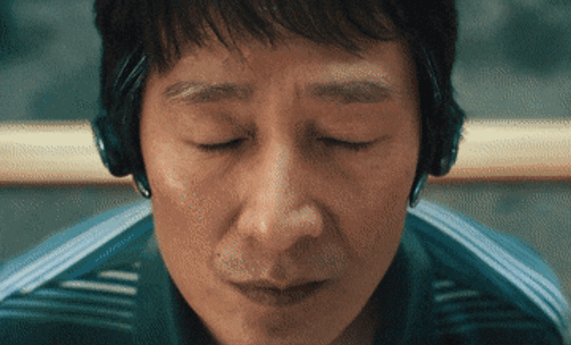 Surprise Shocked Ke Huy Quan GIF