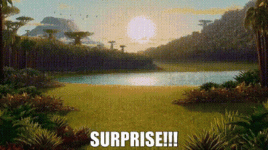 Surprise Surprise Alex The Lion Madagascar GIF