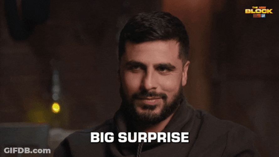 Surprise Surprise Hot Guy Intense Look GIF