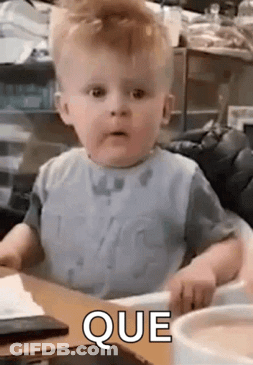 Surprise Surprise Meme Que Baby Look GIF