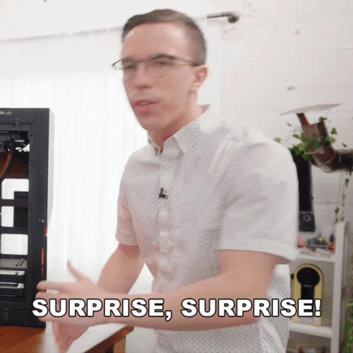 Surprise Surprise Well Groomed Austin Evans GIF