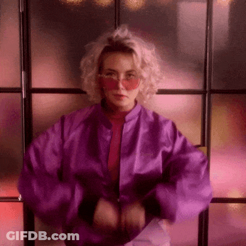 Surprise Throw Confetti Dancing GIF