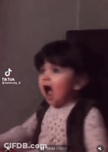 Surprised Baby GIF