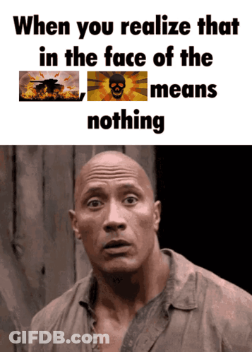 Surprised Bald Man With Words GIF