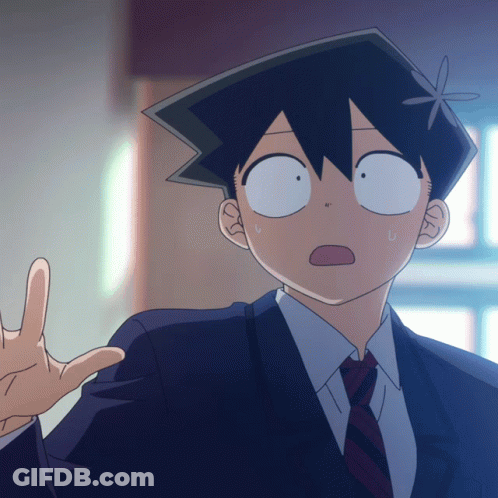 Surprised Cartoon Character Close Up GIF