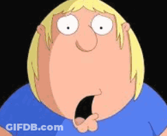 Surprised Cartoon Character Close Up GIF