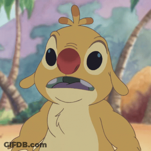 Surprised Cartoon Character GIF