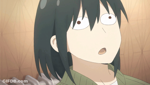 Surprised Cartoon Character Face GIF