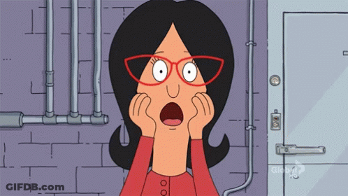 Surprised Cartoon Character On Global GIF