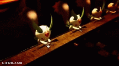 Surprised Cartoon Character With Glasses And Backpack GIF