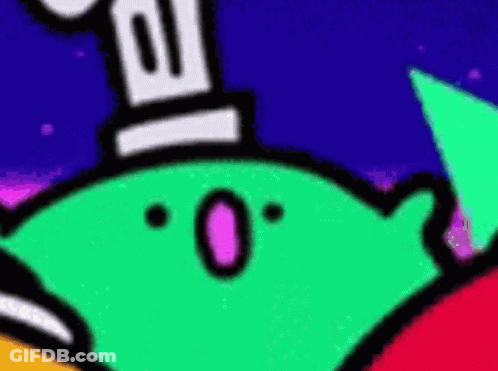 Surprised Cartoon Character With Hat GIF