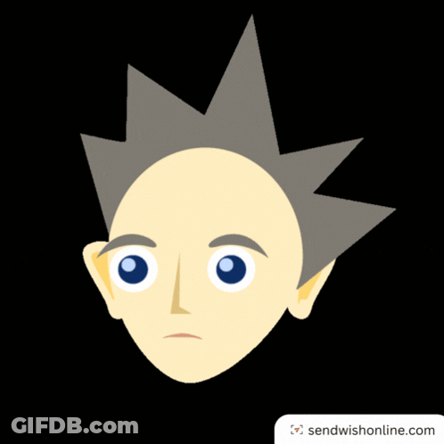 Surprised Cartoon Character GIF