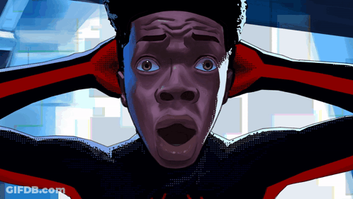 Surprised Cartoon Man GIF