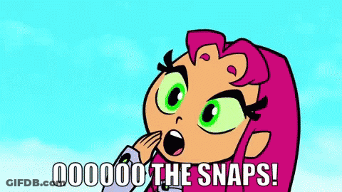 Surprised Cartoon Saying 000000 The Snaps GIF