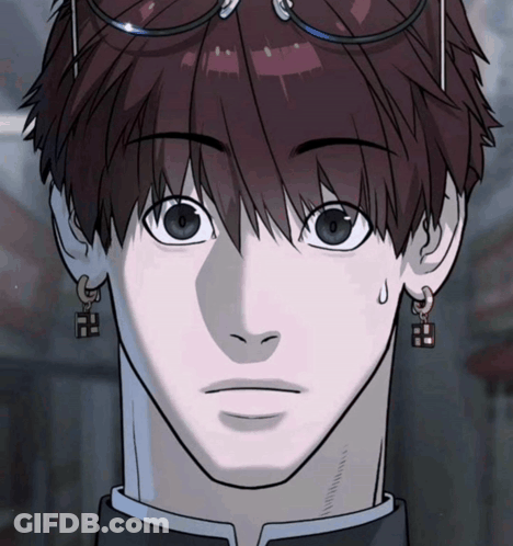 Surprised Close Up Of Person's Face GIF