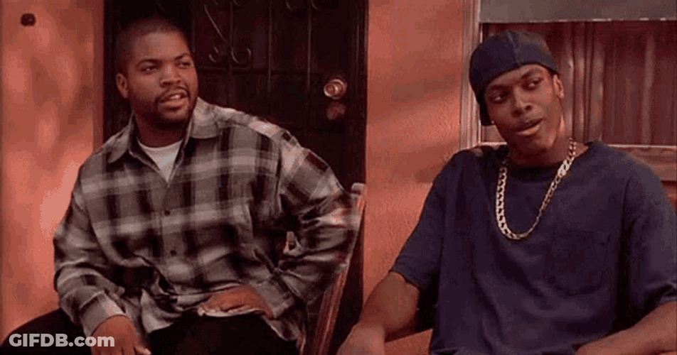 Surprised Craig Jones And Smokey Friday Movie GIF