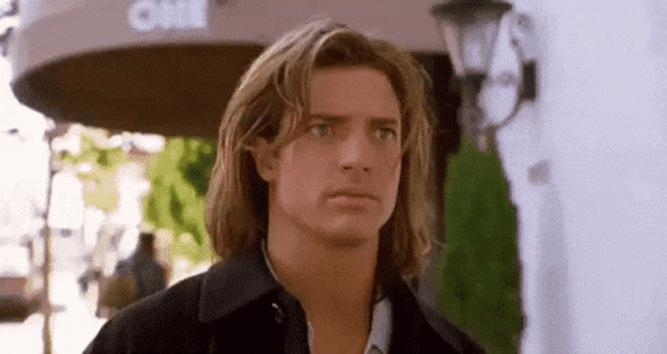 Surprised George Of The Jungle GIF