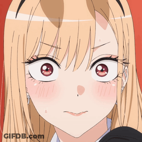 Surprised Girl Close Up GIF