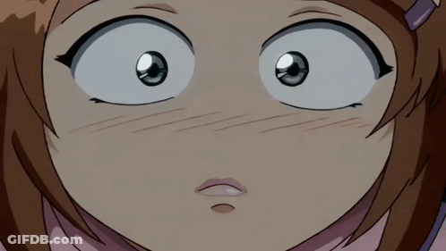 Surprised Girl Close Up GIF