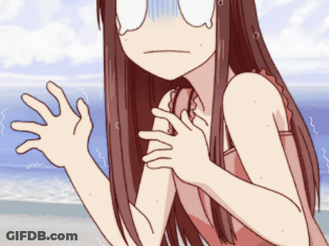 Surprised Girl With Glasses And Long Hair GIF