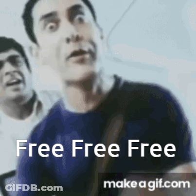 Surprised Man And Another Man Free Free Free GIF
