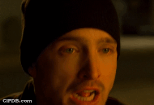 Surprised Man In Black Hat GIF