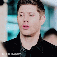Surprised Man In Black Shirt And Jacket GIF