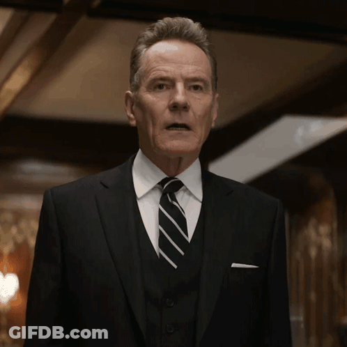 Surprised Man In Suit And Tie GIF