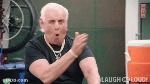 Surprised Man Laughing Out Loud GIF