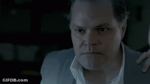 Surprised Man Saying Ill See You Soon GIF
