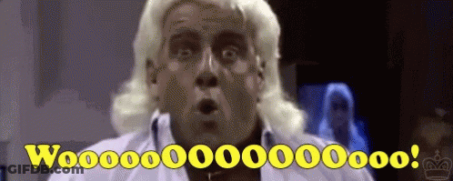 Surprised Man Saying Woooooo GIF