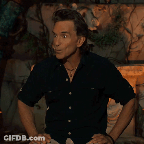 Surprised Man Saying Wow GIF