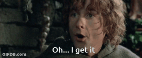 Surprised Man Says Oh I Get It GIF