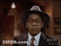 Surprised Man With Glasses And Hat GIF