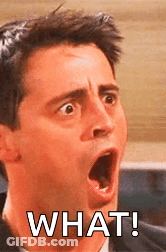 Surprised Man With What GIF
