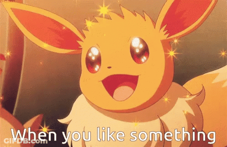 Surprised Pikachu Wide Eyes Big Grin GIF