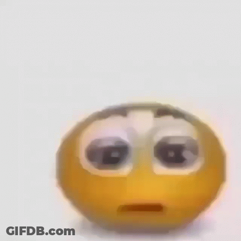 Surprised Smiley With Holy Moly Speech GIF