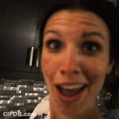 Surprised Woman GIF