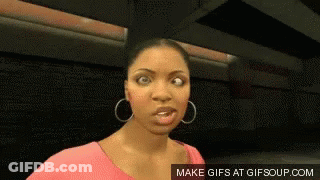 Surprised Woman GIF