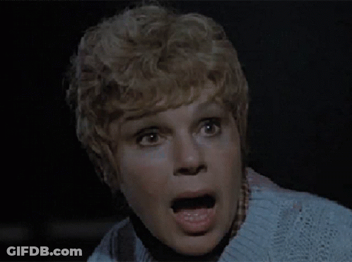 Surprised Woman Close Up GIF