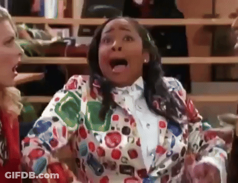 Surprised Woman GIF