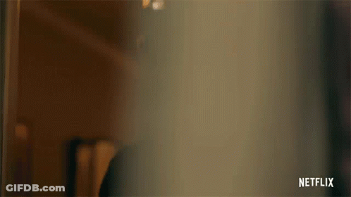 Surprised Woman Face Netflix Trailer GIF