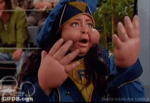 Surprised Woman In Disney Costume GIF