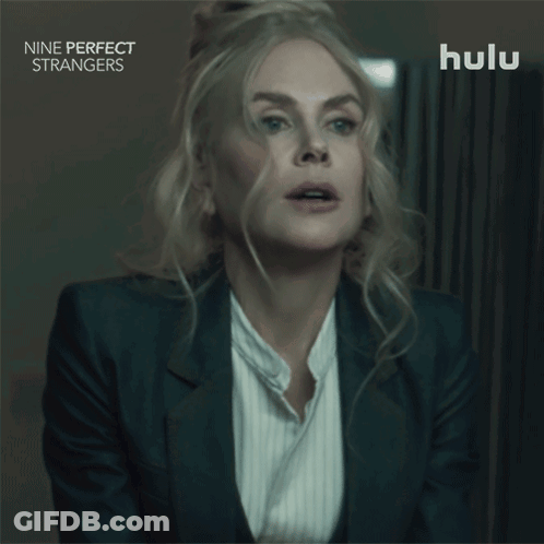 Surprised Woman On Hulu Ad GIF